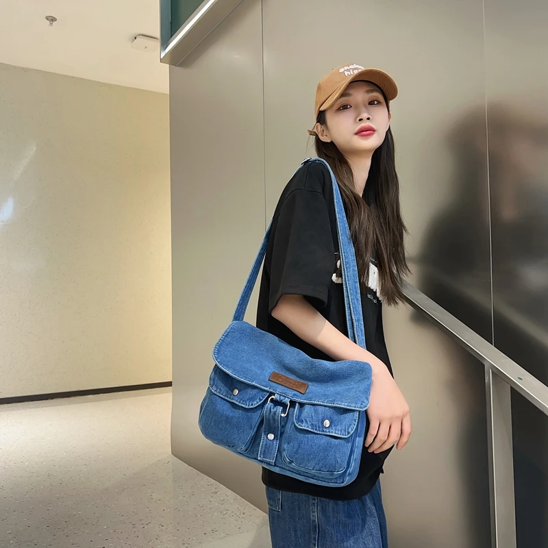 Crossbody Denim Bag for Women Crossbody Denim Bag for Women