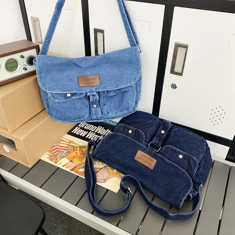 Crossbody Denim Bag for Women Crossbody Denim Bag for Women