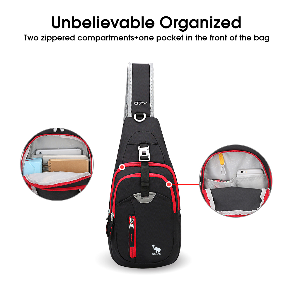 Crossbody Sling Bag Men's Day Bag Crossbody Sling Bag Men's Day Bag
