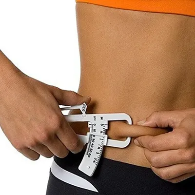Crossfit Body Fat Loss Tester Calculator Fitness Caliper Clip Measurement Slim Skin Fold Body Fat Chart Gym Equipment