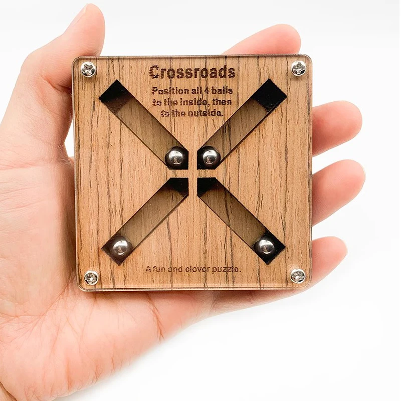 Crossroad Puzzle Labyrinth Maze Wooden Puzzles For Adults Children Brain Games Juegos De Ingenio Y Logica Very Difficult Crossroad Puzzle Labyrinth Maze Wooden Puzzles For Adults Children Brain Games Juegos De Ingenio Y Logica Very Difficult