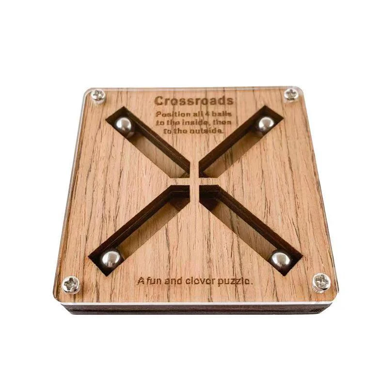 Crossroad Puzzle Labyrinth Maze Wooden Puzzles For Adults Children Brain Games Juegos De Ingenio Y Logica Very Difficult Crossroad Puzzle Labyrinth Maze Wooden Puzzles For Adults Children Brain Games Juegos De Ingenio Y Logica Very Difficult