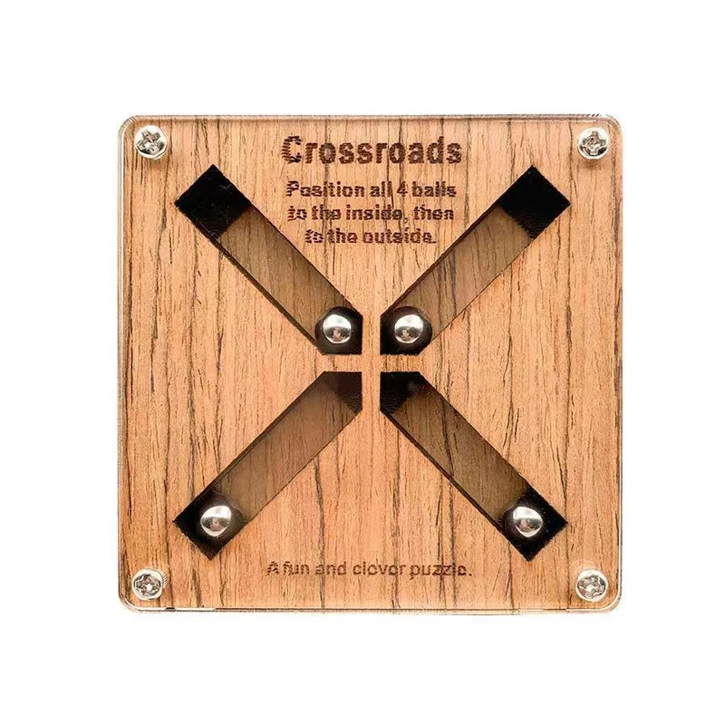 Crossroad Puzzle Labyrinth Maze Wooden Puzzles For Adults Children Brain Games Juegos De Ingenio Y Logica Very Difficult Crossroad Puzzle Labyrinth Maze Wooden Puzzles For Adults Children Brain Games Juegos De Ingenio Y Logica Very Difficult