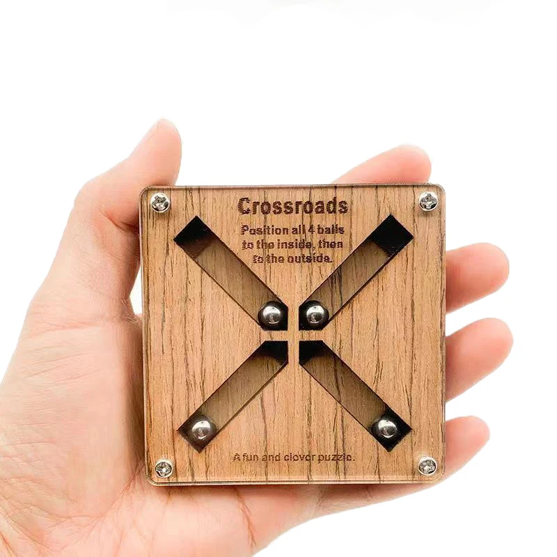 Crossroad Puzzle Labyrinth Maze Wooden Puzzles For Adults Children Brain Games Juegos De Ingenio Y Logica Very Difficult Crossroad Puzzle Labyrinth Maze Wooden Puzzles For Adults Children Brain Games Juegos De Ingenio Y Logica Very Difficult