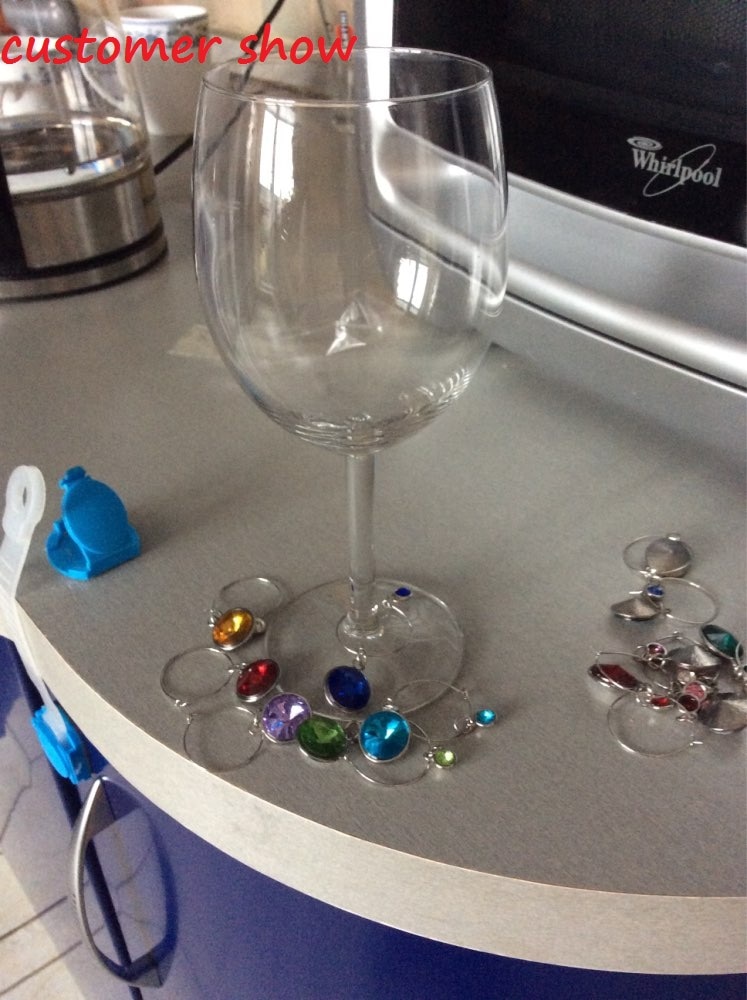 Crystal Charms for Wine Glass (12 pcs) Crystal Charms for Wine Glass (12 pcs)