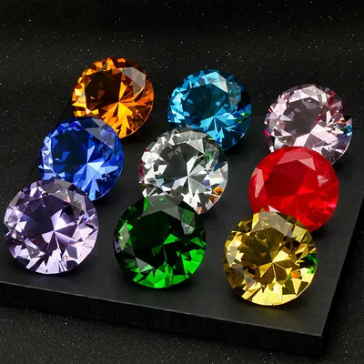Crystal Diamond Paperweight Crystal Diamond Paperweight