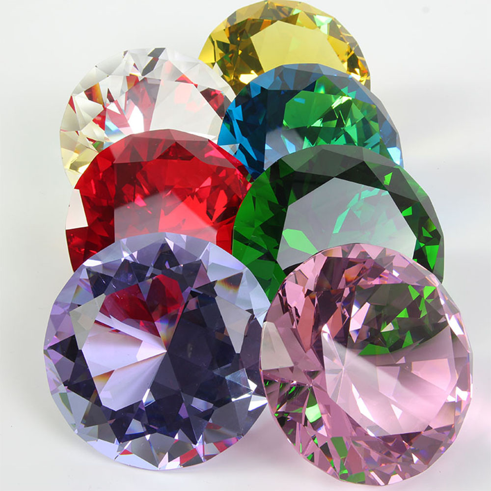 Crystal Diamond Paperweight Crystal Diamond Paperweight