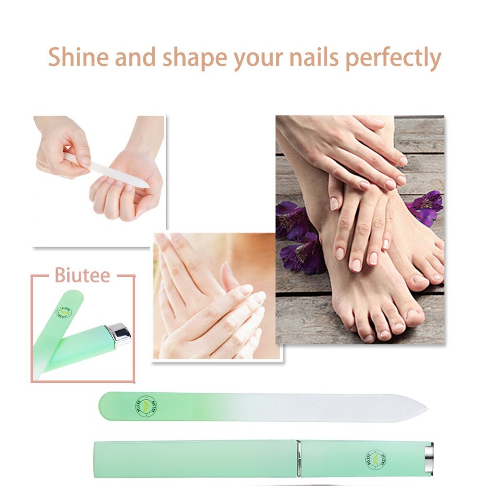 Crystal Glass Nail File with Case Crystal Glass Nail File with Case