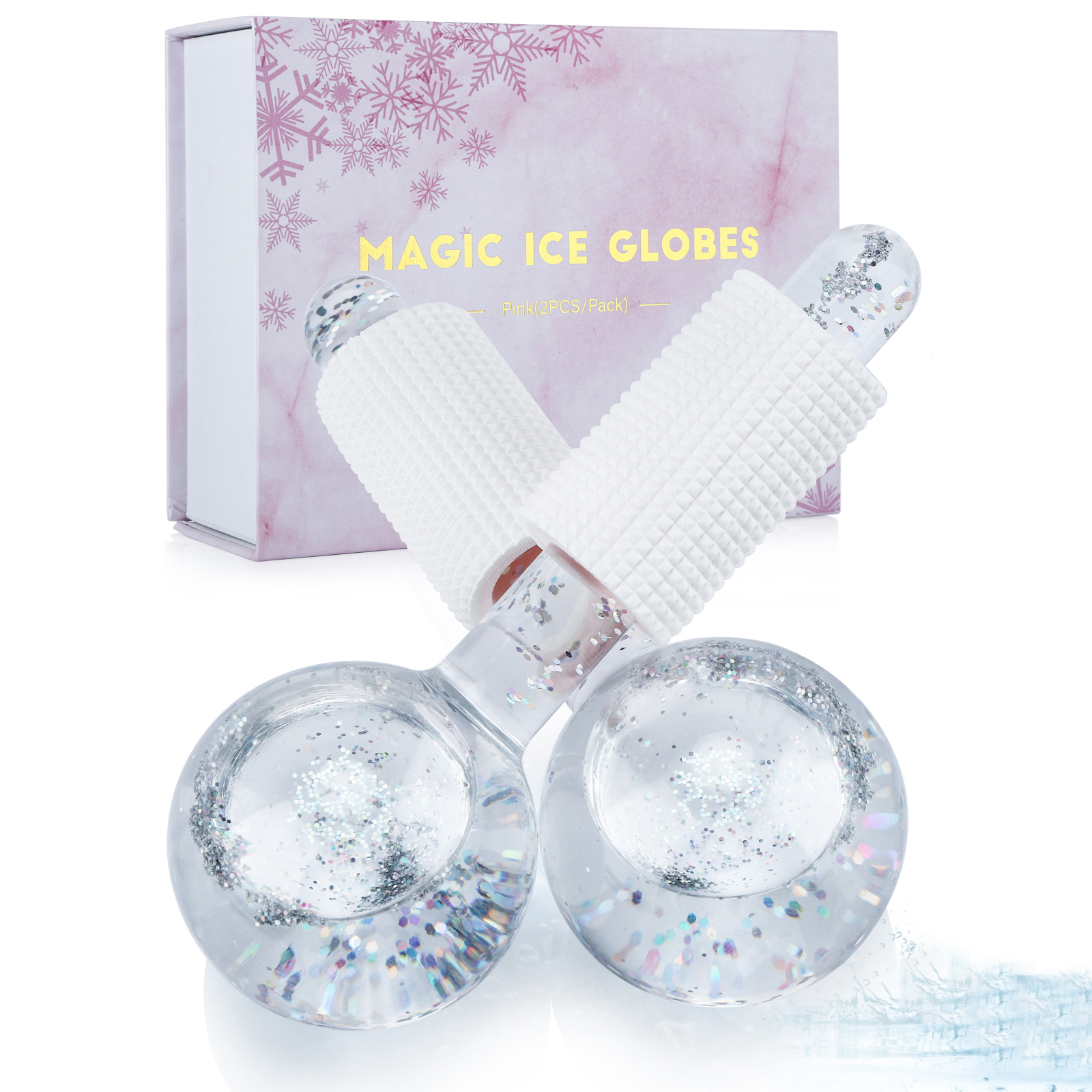 Crystal Globe Cooling Face Roller Crystal Globe Cooling Face Roller