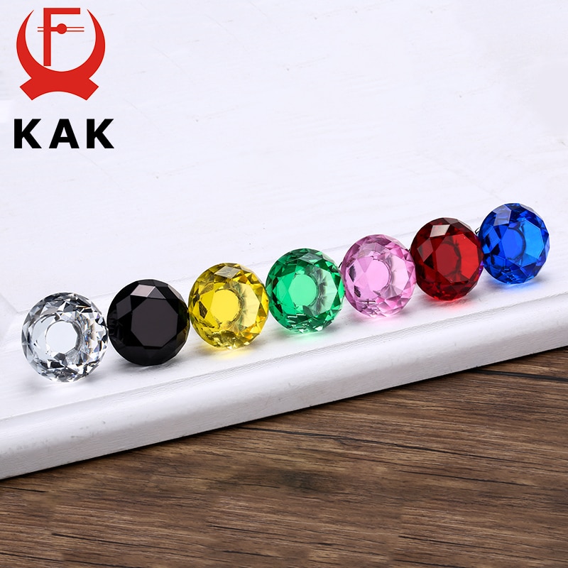 Crystal Knob Cabinet Handle Decor