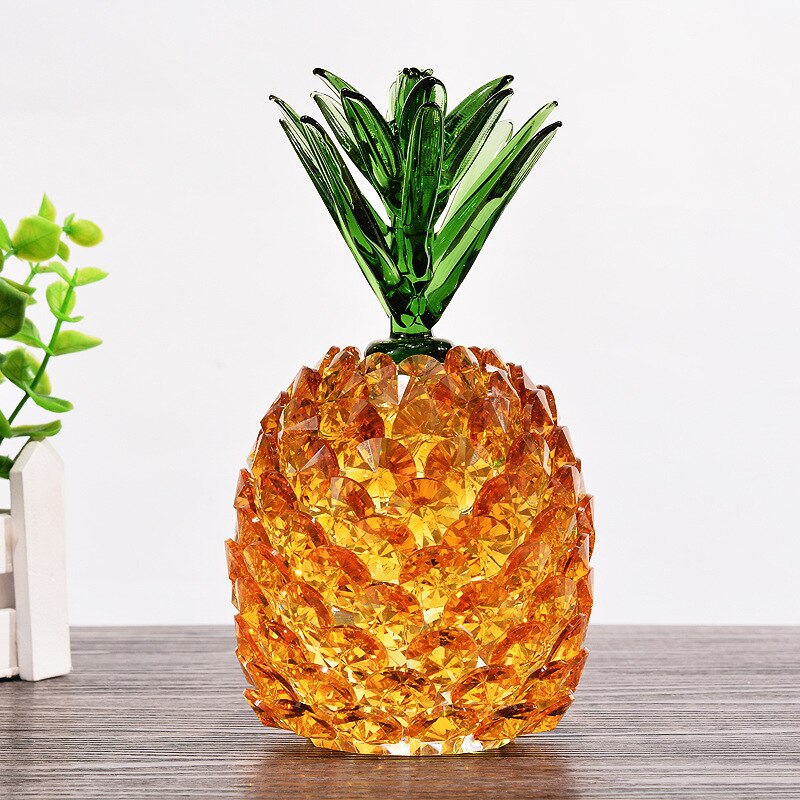 Crystal Pineapple Home Ornament