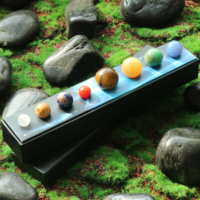 Crystal Solar System Planetary Gemstones (8pcs) Crystal Solar System Planetary Gemstones (8pcs)