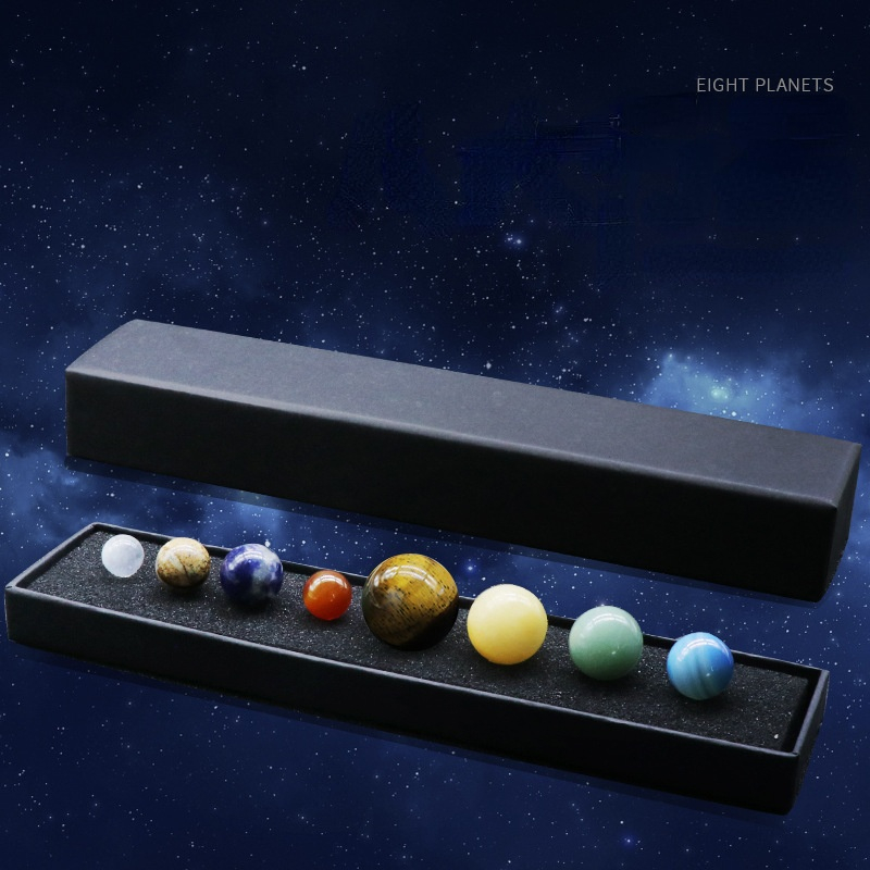Crystal Solar System Planetary Gemstones (8pcs)