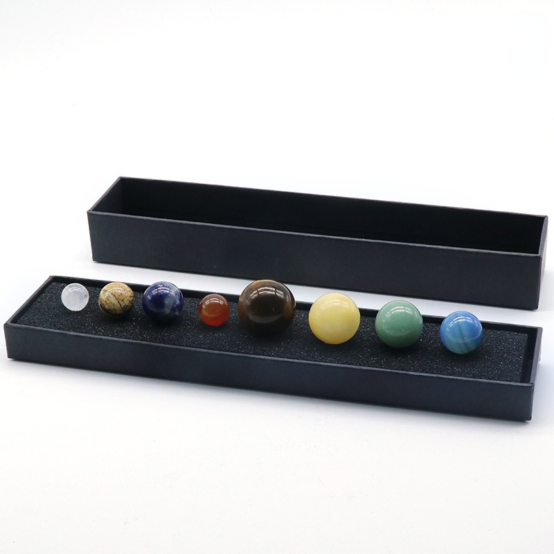 Crystal Solar System Planetary Gemstones (8pcs)