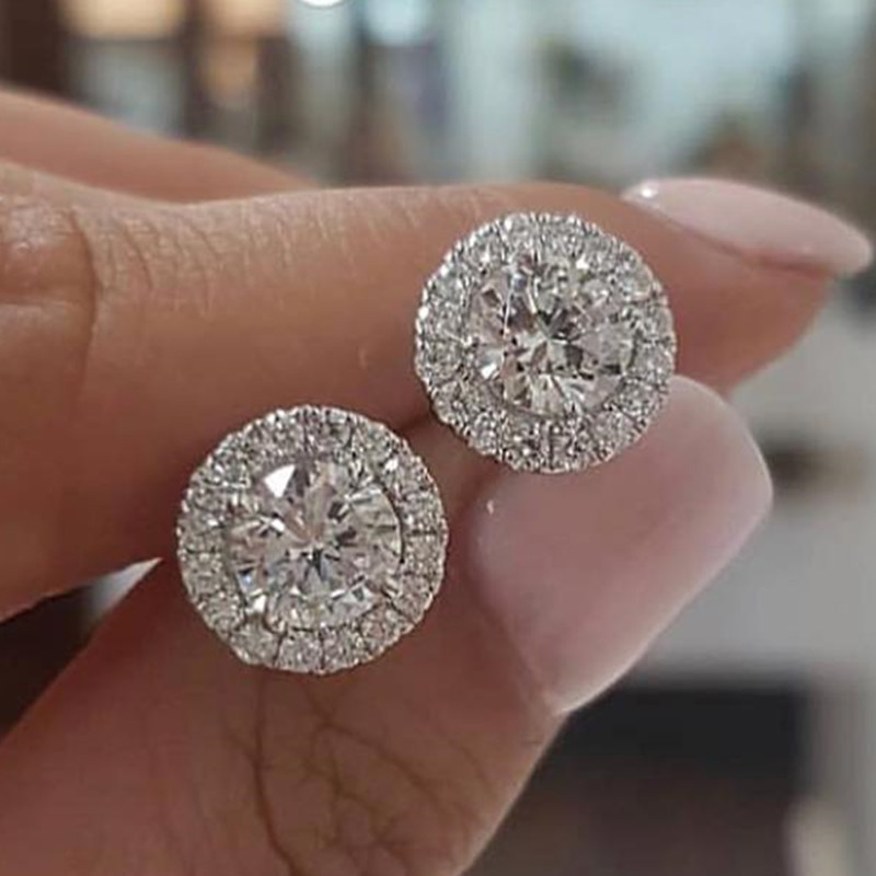 Crystal Stud Earring Ladies Jewelry Crystal Stud Earring Ladies Jewelry