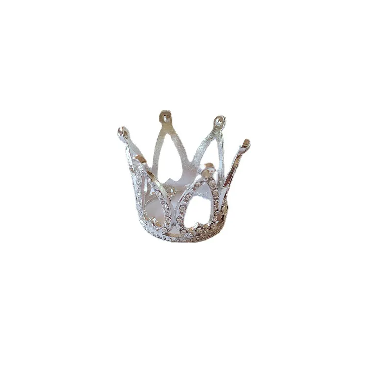 Crystal Studded Mini Crown Cake Topper Crystal Studded Mini Crown Cake Topper