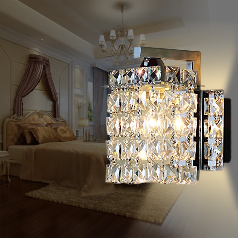 Crystal Wall Light Stylish House Lamp Crystal Wall Light Stylish House Lamp
