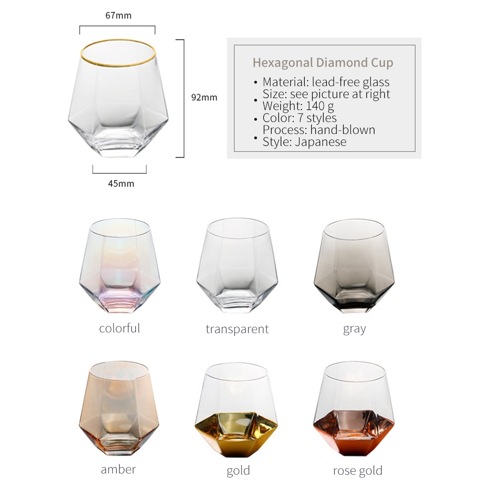 Crystal Whiskey Glass Drinkware