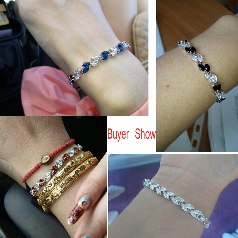 Cubic Zirconia Crystal Bracelets Cubic Zirconia Crystal Bracelets