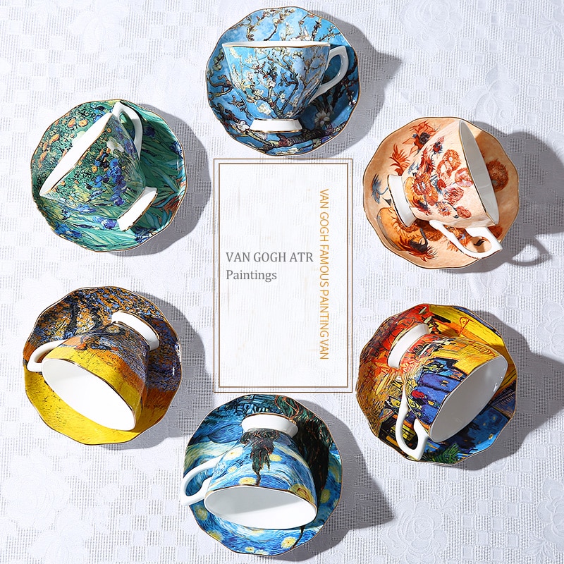 Cup and Saucer Van Gogh Tea Set Cup and Saucer Van Gogh Tea Set