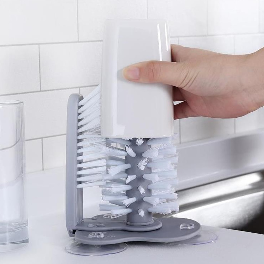 Cup Cleaner for Sink with Suction Cups Cup Cleaner for Sink with Suction Cups