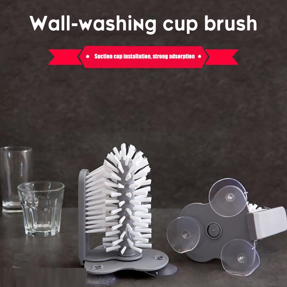 Cup Cleaner for Sink with Suction Cups Cup Cleaner for Sink with Suction Cups