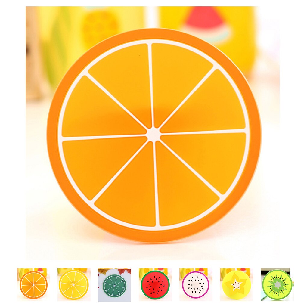 Cup Coaster for Table with Fruit Shape