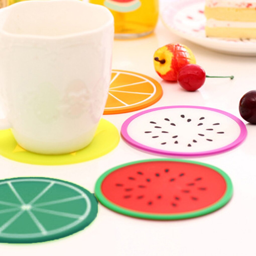 Cup Coaster for Table with Fruit Shape