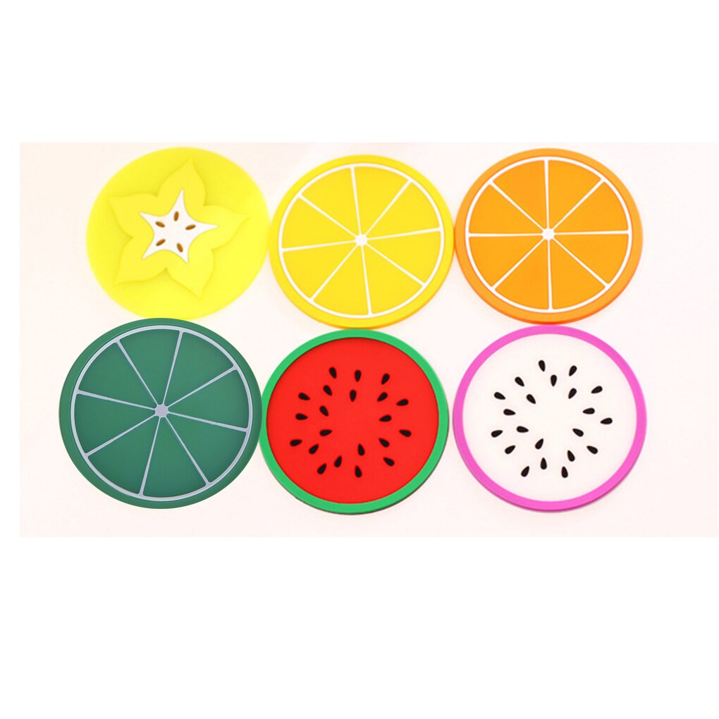 Cup Coaster for Table with Fruit Shape