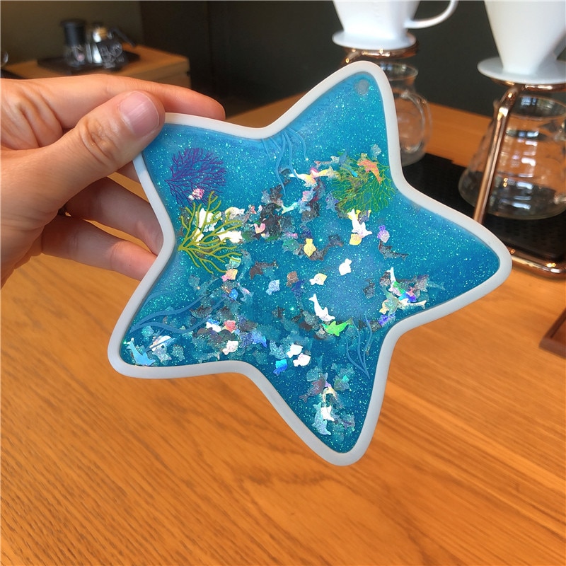 Cup Placemat With Quicksand Design Cup Placemat With Quicksand Design