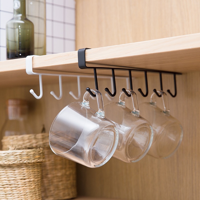 Cupboard Hooks Kitchen Hanging Storage