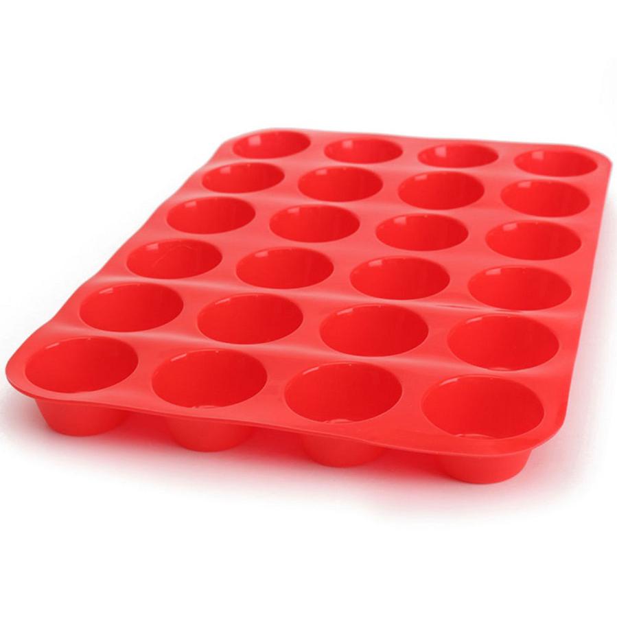 Cupcake Pan 24-Cavity Silicone Mold Cupcake Pan 24-Cavity Silicone Mold