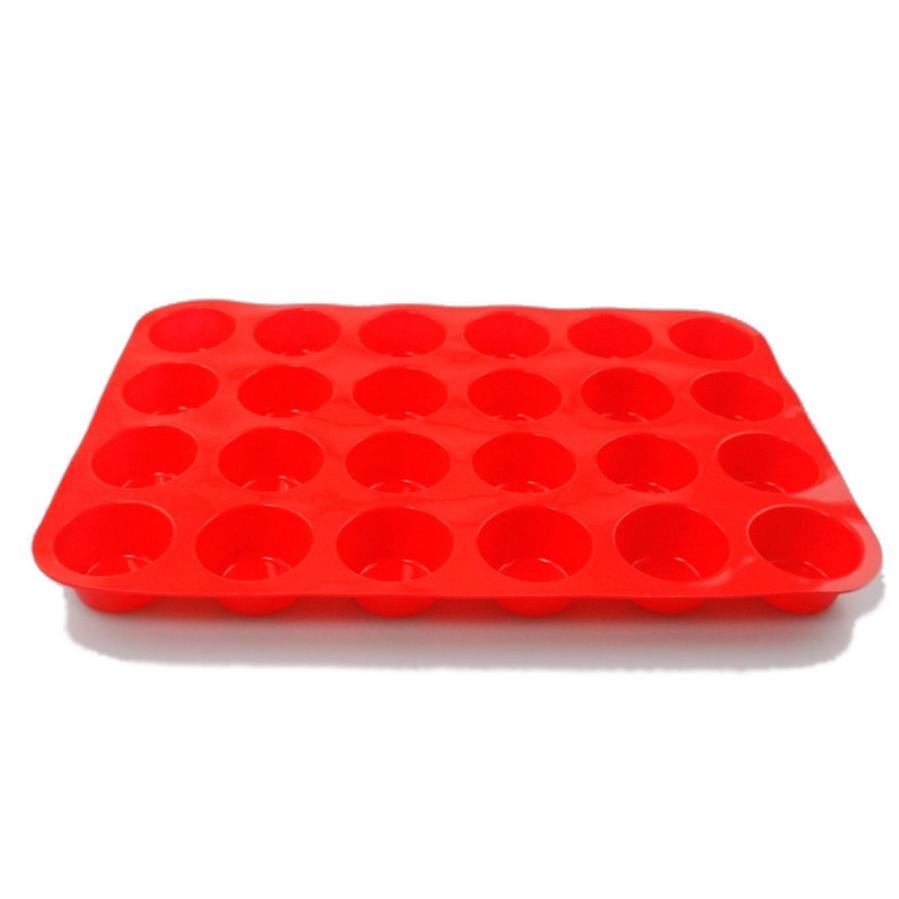 Cupcake Pan 24-Cavity Silicone Mold Cupcake Pan 24-Cavity Silicone Mold