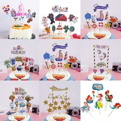 Cupcake Toppers Cake Decor Picks Cupcake Toppers Cake Decor Picks