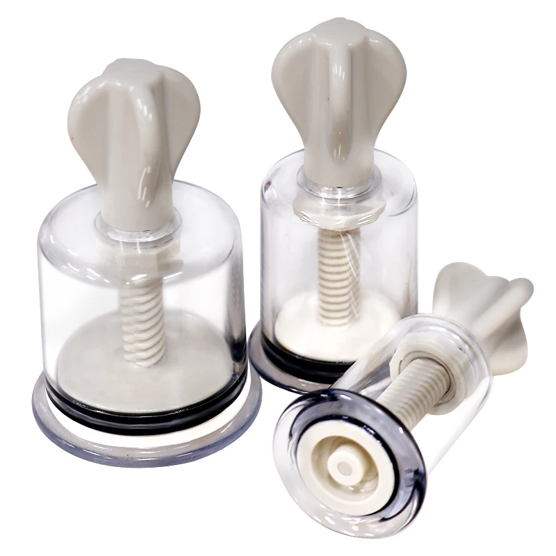 Cupping Device Vacuum Cupping Set Suction Cups Massage Physiotherapy Jars Manual Rotating Cupping Anti Cellulite