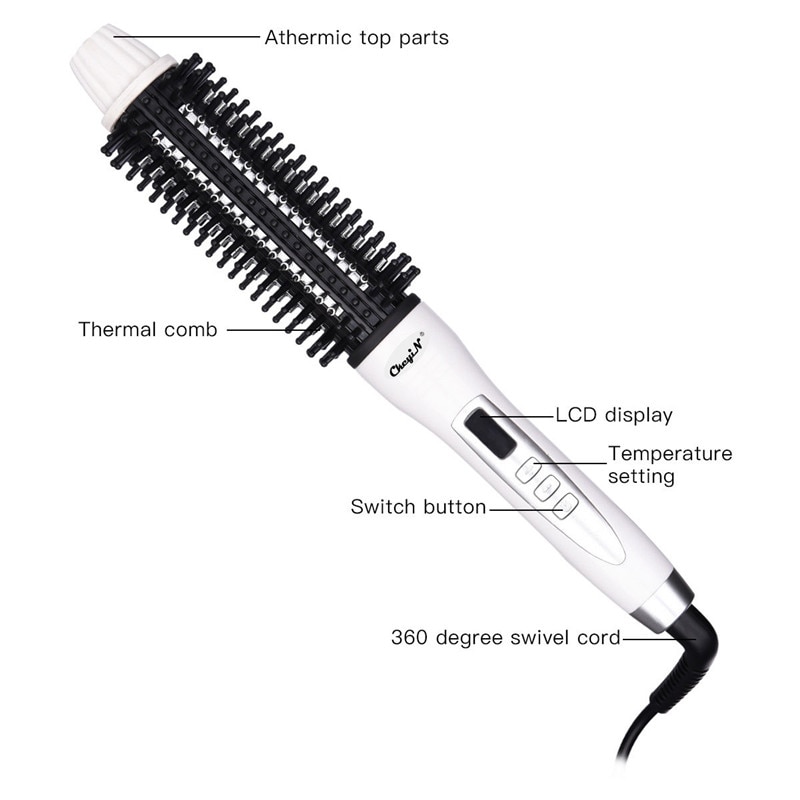 Curling Brush 2-in-1 Ceramic Brush Curling Brush 2-in-1 Ceramic Brush