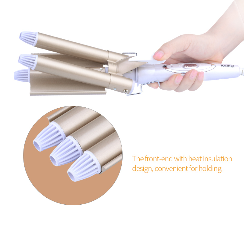 Curling Wand Triple Barrel Hair Curler Curling Wand Triple Barrel Hair Curler