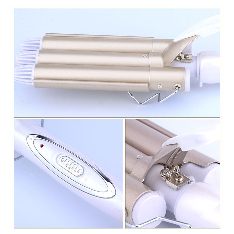 Curling Wand Triple Barrel Hair Curler Curling Wand Triple Barrel Hair Curler