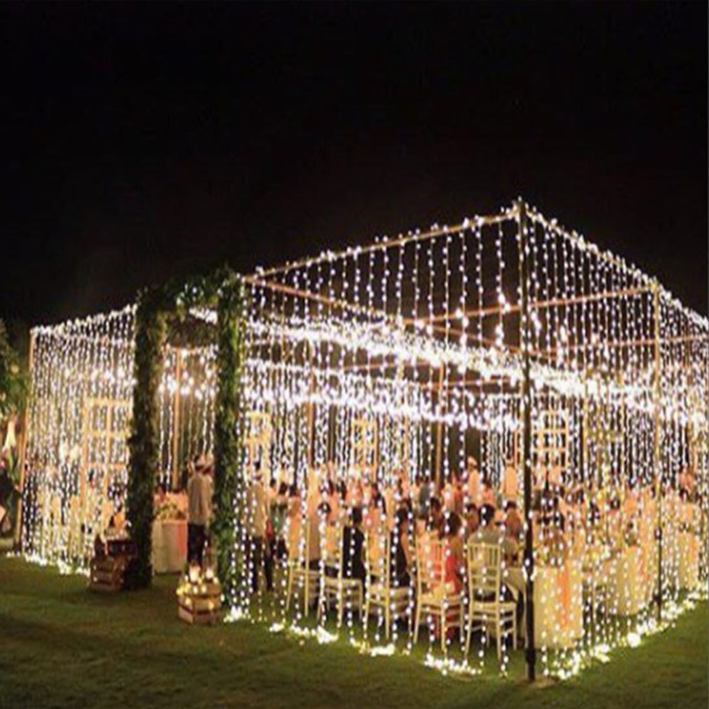 Curtain Christmas Lights 8 Modes Control Curtain Christmas Lights 8 Modes Control