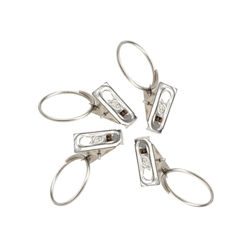 Curtain Rings with Clips 20PC Set Curtain Rings with Clips 20PC Set