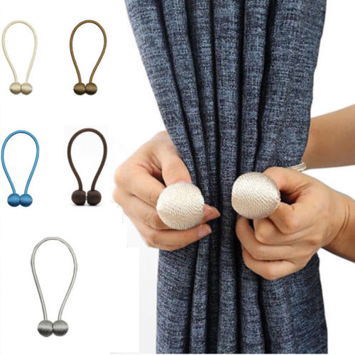 Curtain Tie Backs Magnetic Pearl Ball Curtain Tie Backs Magnetic Pearl Ball