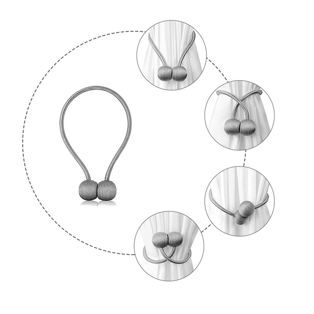 Curtain Tieback Magnetic Curtain Accessory Curtain Tieback Magnetic Curtain Accessory