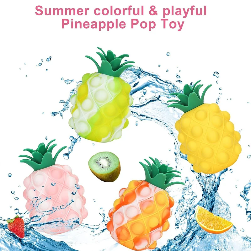Cute 3D Pineapple Stress Toy