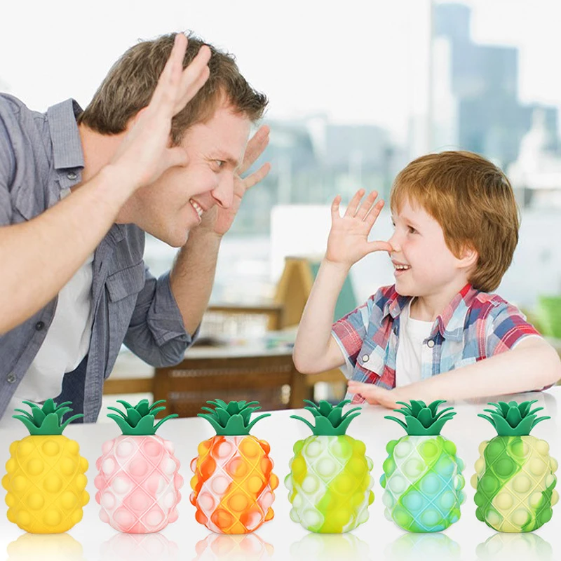 Cute 3D Pineapple Stress Toy