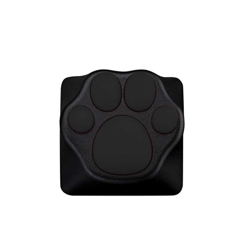 Cute ABS Silicone Cat Paw Keycap