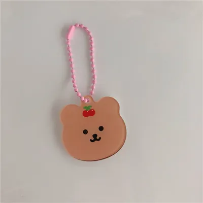 Cute Acrylic Cartoon Bear Keychain Cute Acrylic Cartoon Bear Keychain