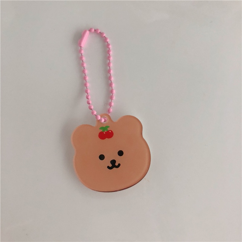 Cute Acrylic Cartoon Bear Keychain Cute Acrylic Cartoon Bear Keychain