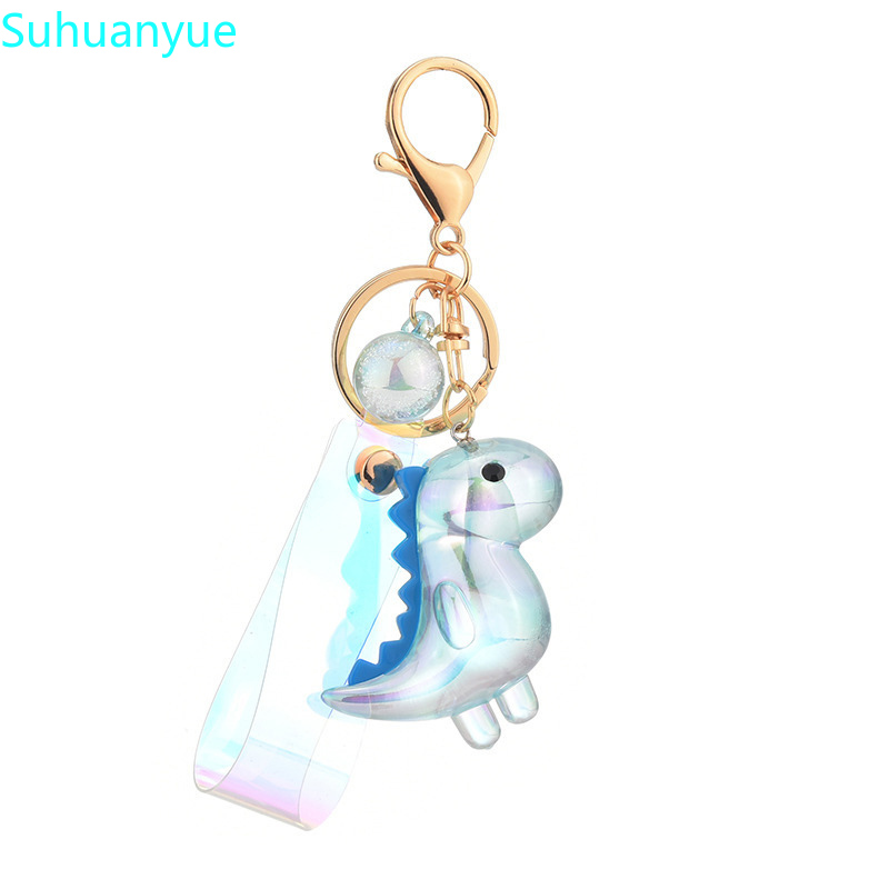 Cute Acrylic Dinosaur Keychain