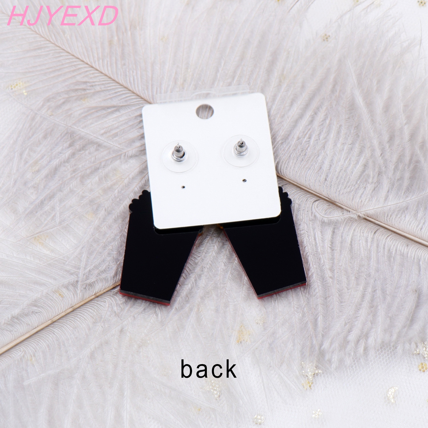 Cute Acrylic Stud Popcorn Earrings Cute Acrylic Stud Popcorn Earrings