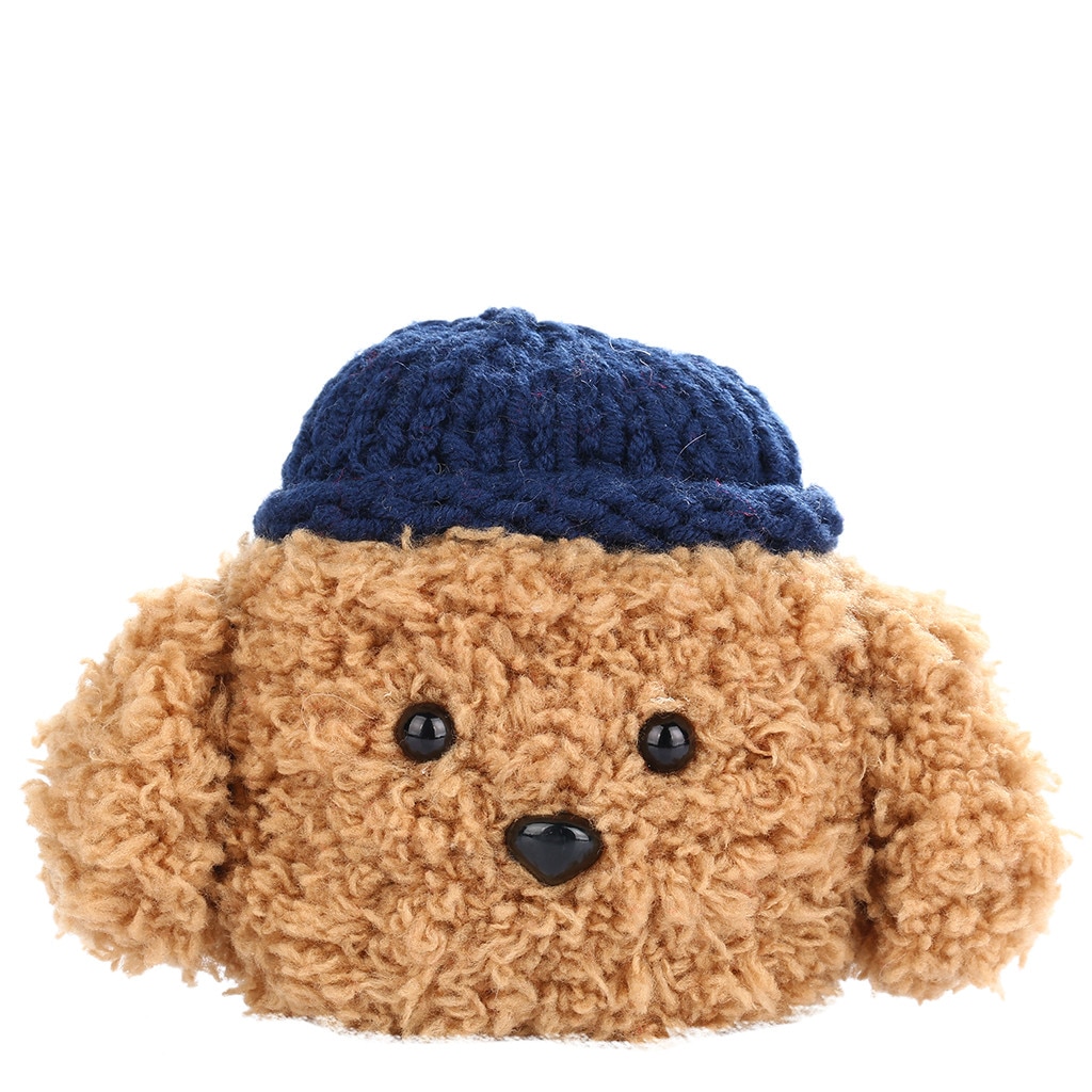 Cute Airpod Case Cover Knitted Dog Plush Cute Airpod Case Cover Knitted Dog Plush